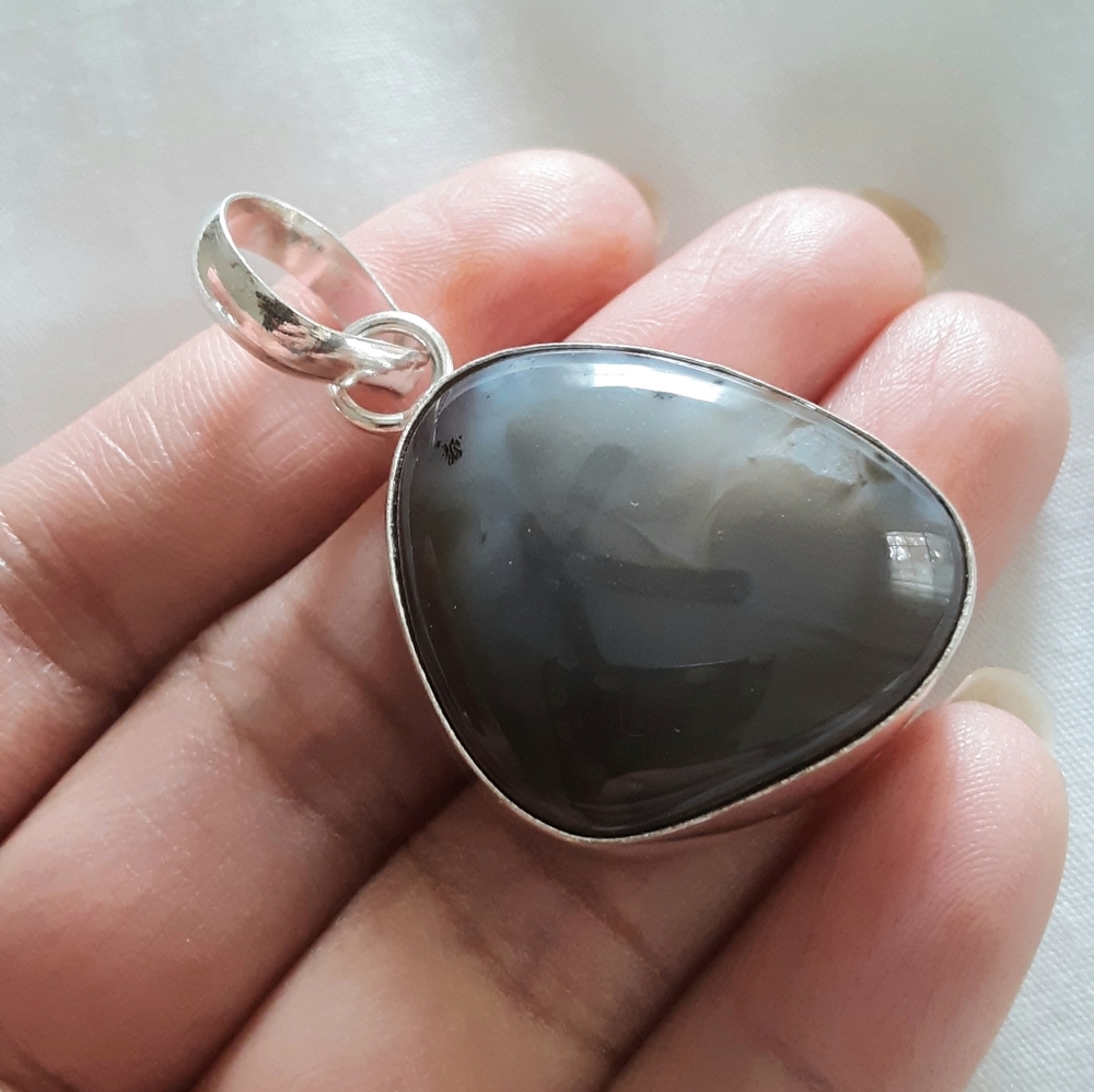 Beautiful Large Stones Pendant.